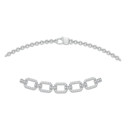 14K 1.00ct Diamond Necklace