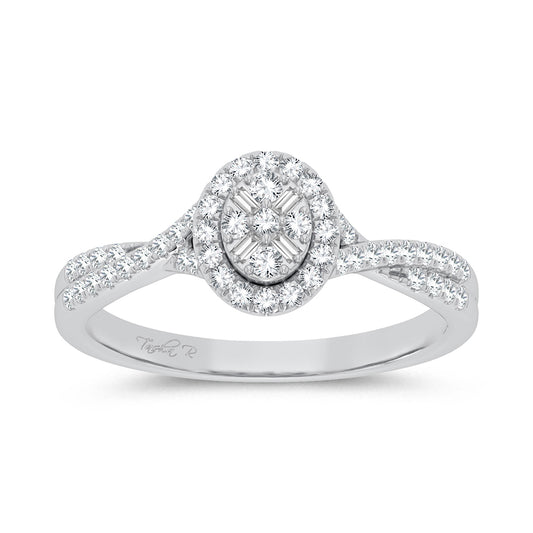 10K 0.25CT DIAMOND RING