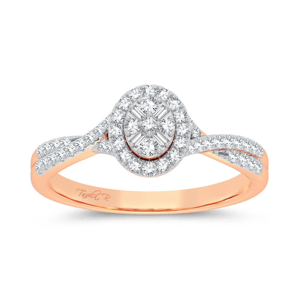 10K 0.25CT DIAMOND RING