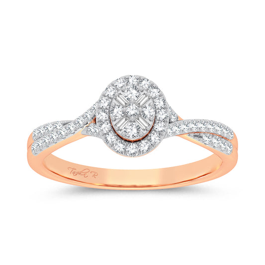 10K 0.25CT DIAMOND RING