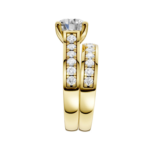 14K 3.00CT Lab Grown Diamond Bridal