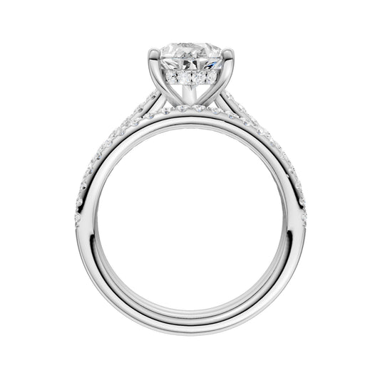 Platinum   2.50ct Lab Grown Diamond Bridal Set