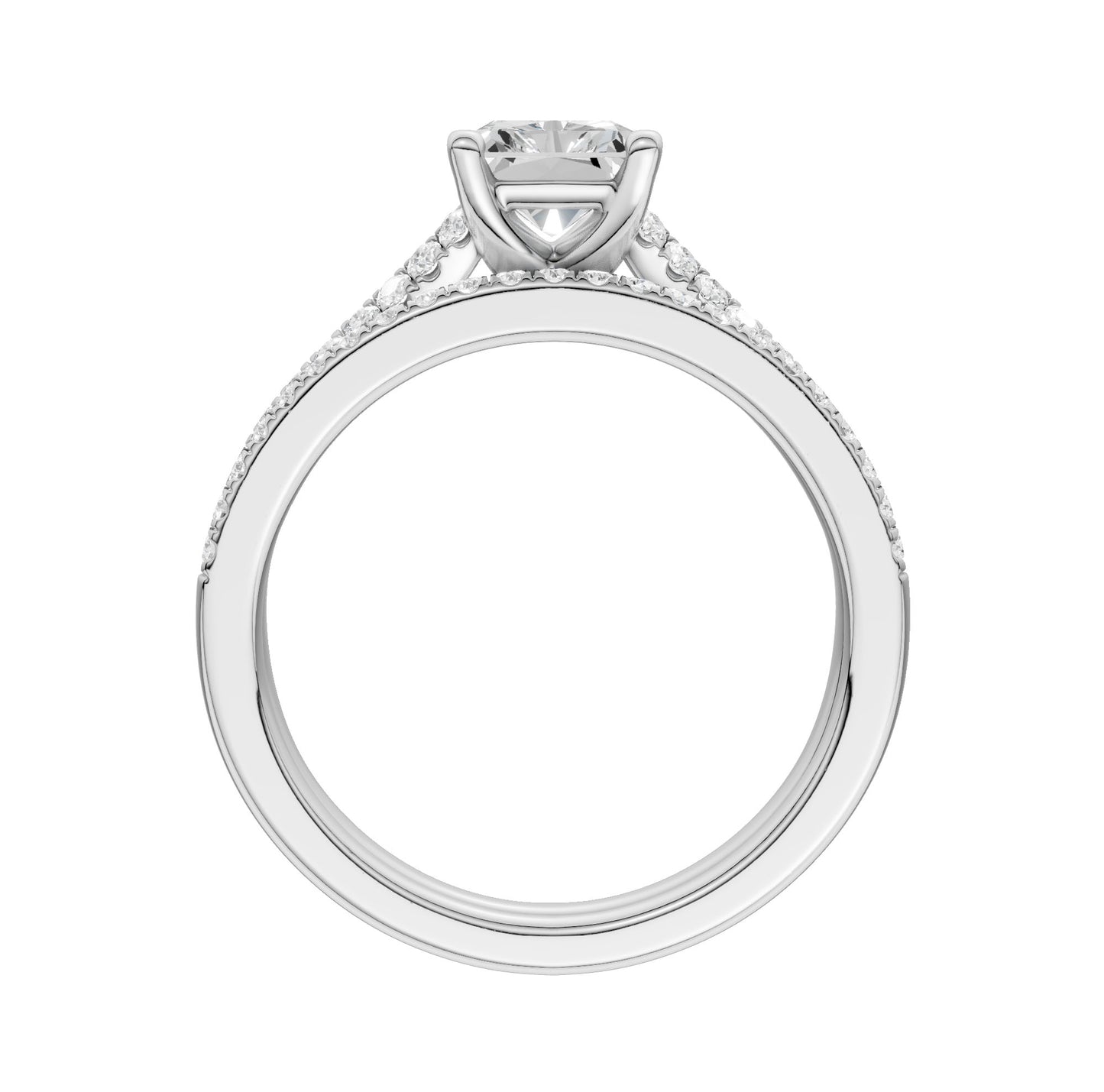 Certified Lab Grown 14K 2.40CT Diamond Bridal Set