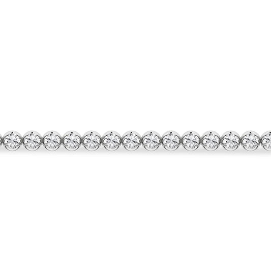 14K 5.00ct Lab Grown Bracelet ( EGL Certified )