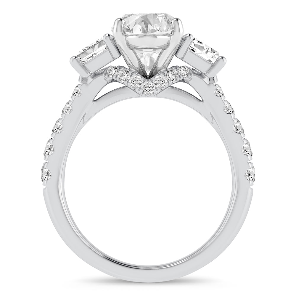 14K 4.33CT Certified Lab Grown Diamond Ring