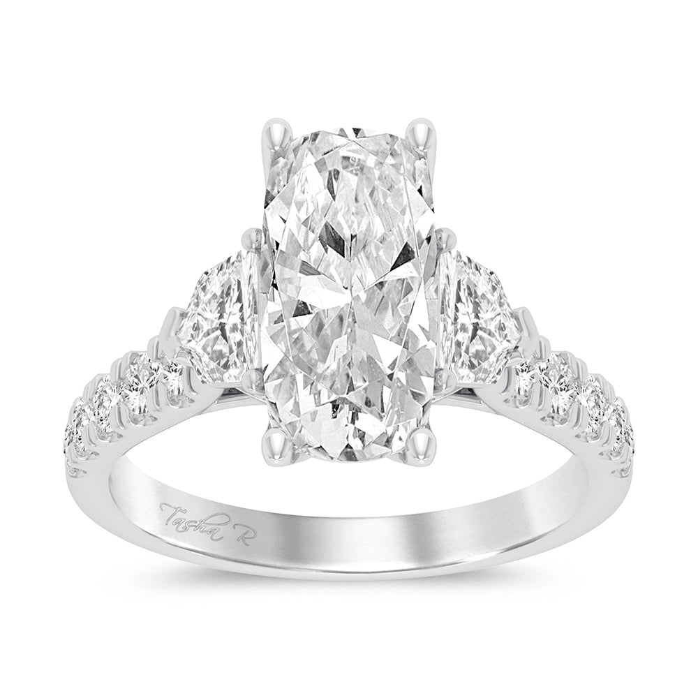 14K 4.90CT Certified Lab Grown Diamond Ring