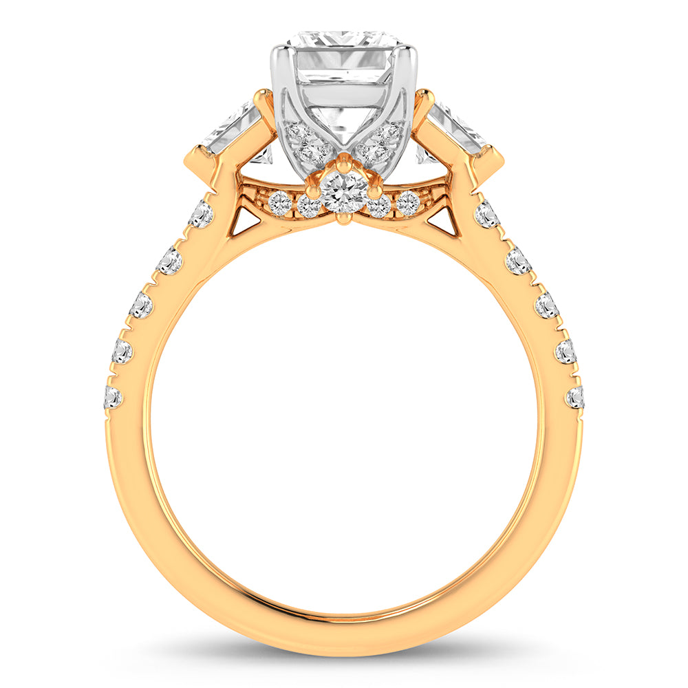 14K 4.90CT Certified Lab Grown Diamond Ring
