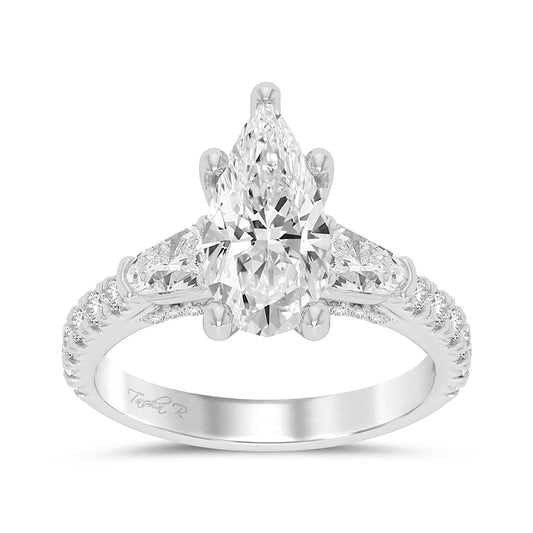 14K 2.79CT Certified Lab Grown Diamond Ring