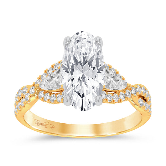 14K 2.79CT Certified Lab Grown Diamond Ring