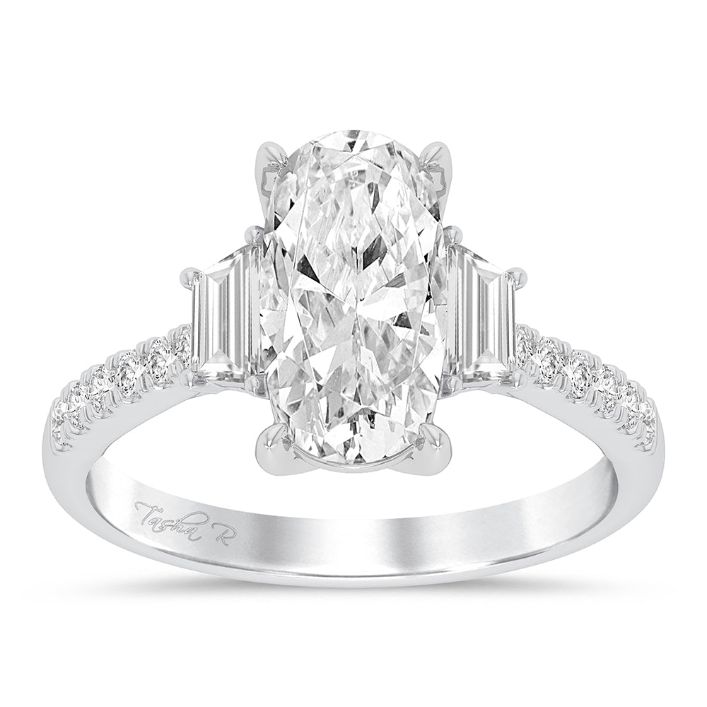 14K 2.79CT Certified Lab Grown Diamond Ring