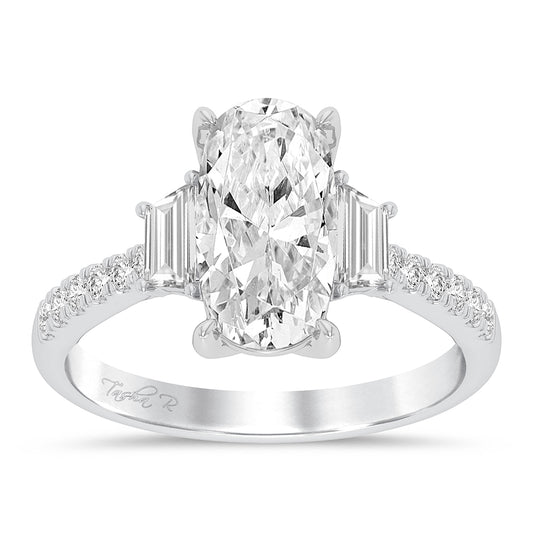 14K 2.79CT Certified Lab Grown Diamond Ring