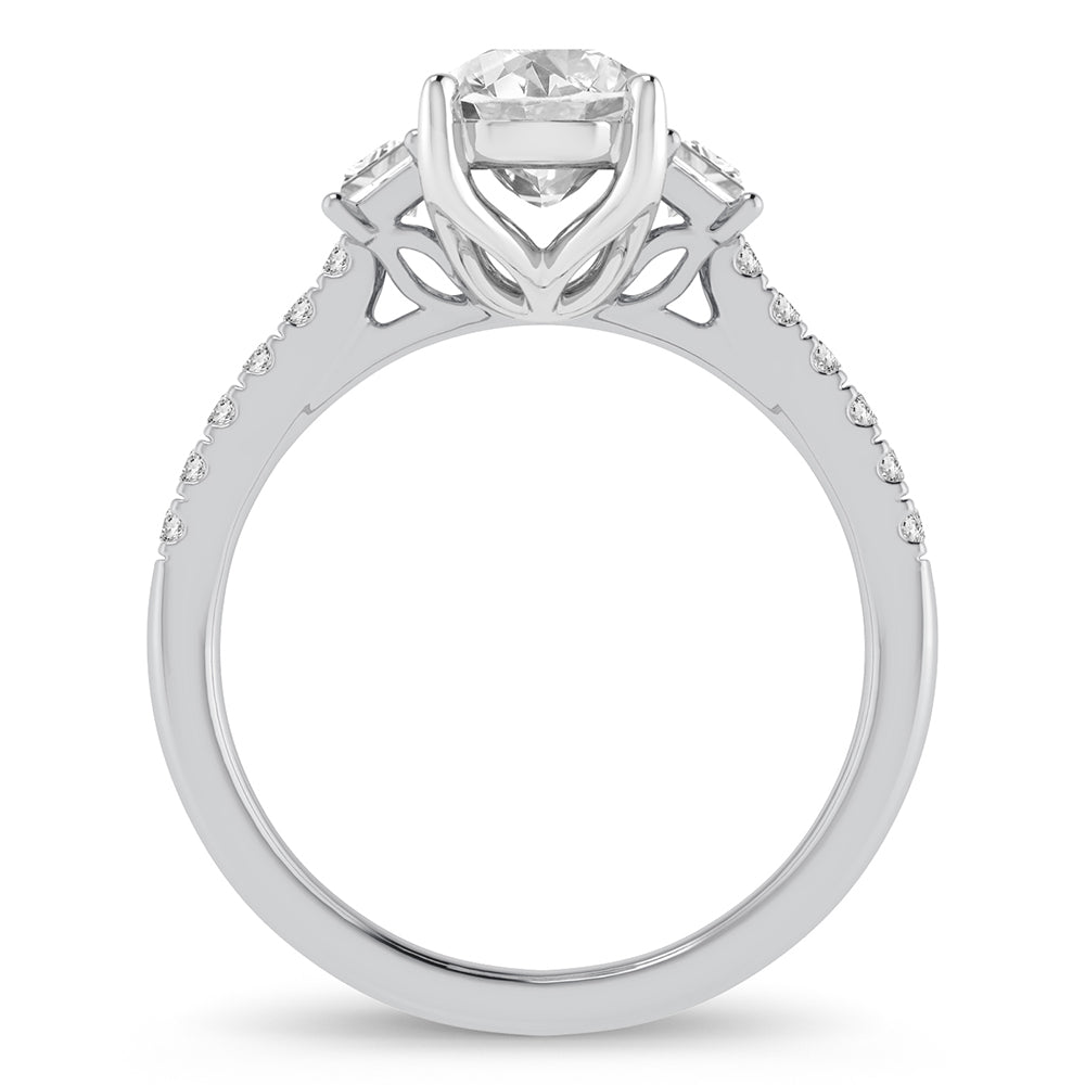 14K 2.79CT Certified Lab Grown Diamond Ring