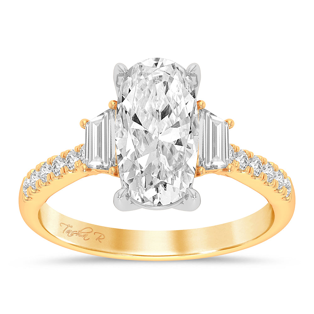 14K 2.79CT Certified Lab Grown Diamond Ring