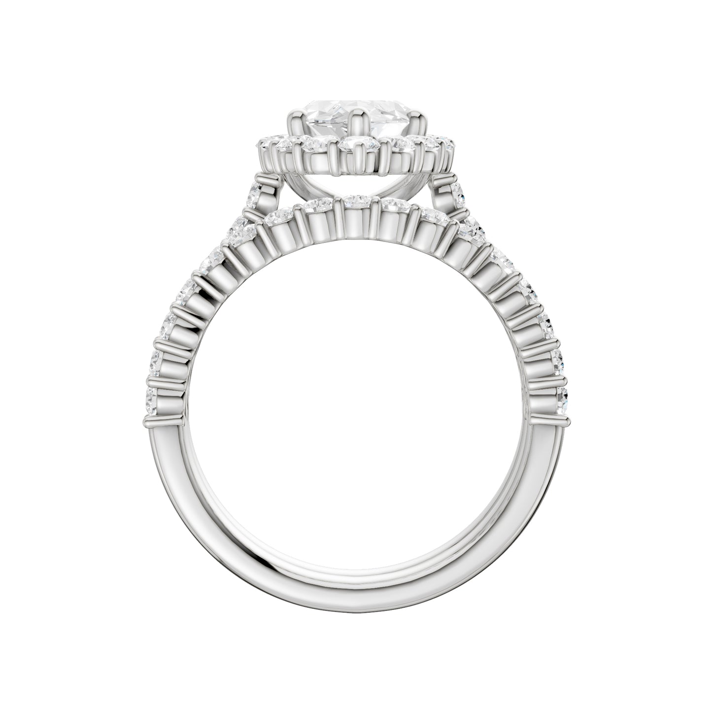 14K 3.00CT DIAMOND BRIDAL SET