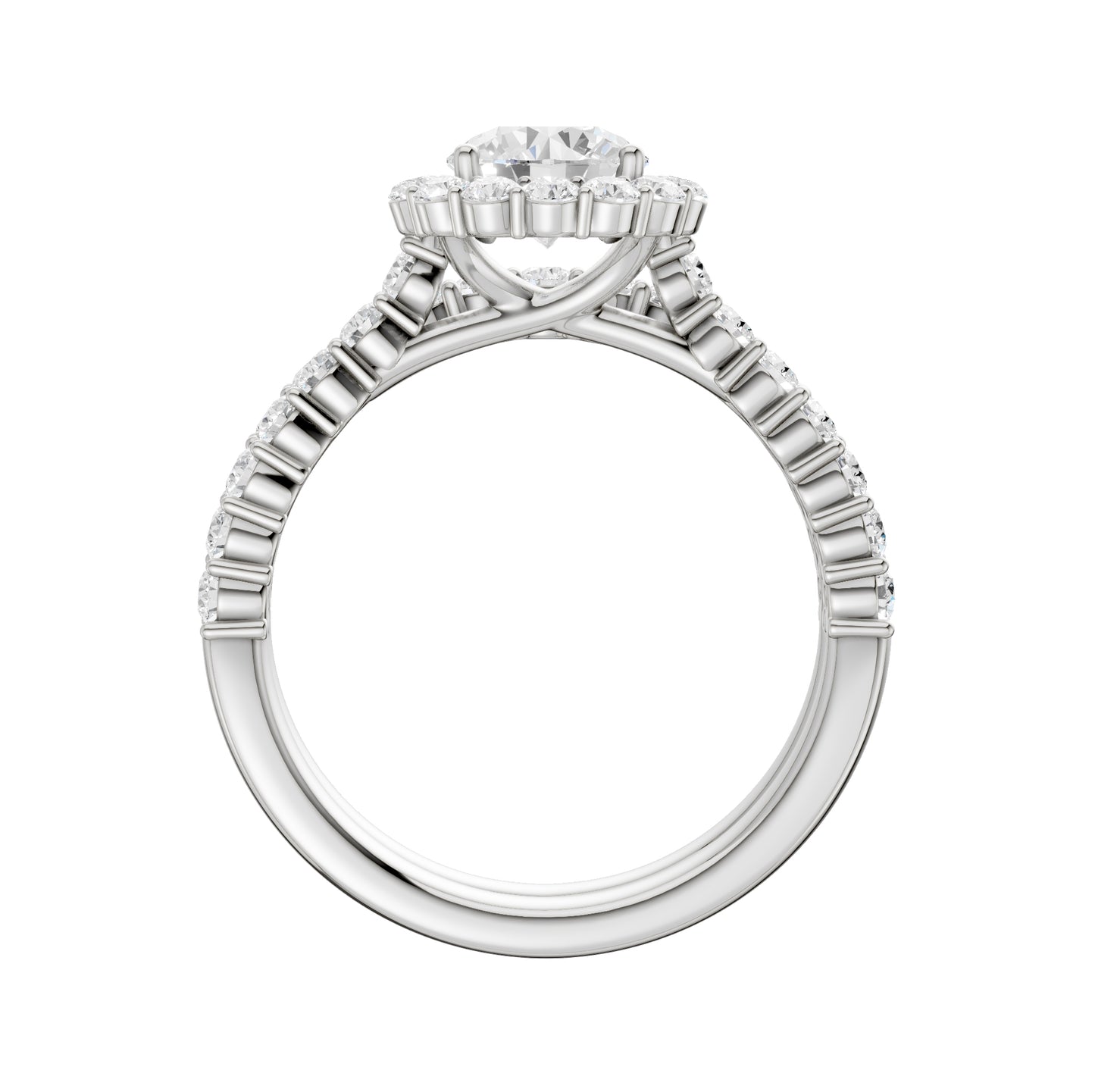 14K 2.00CT DIAMOND BRIDAL SET
