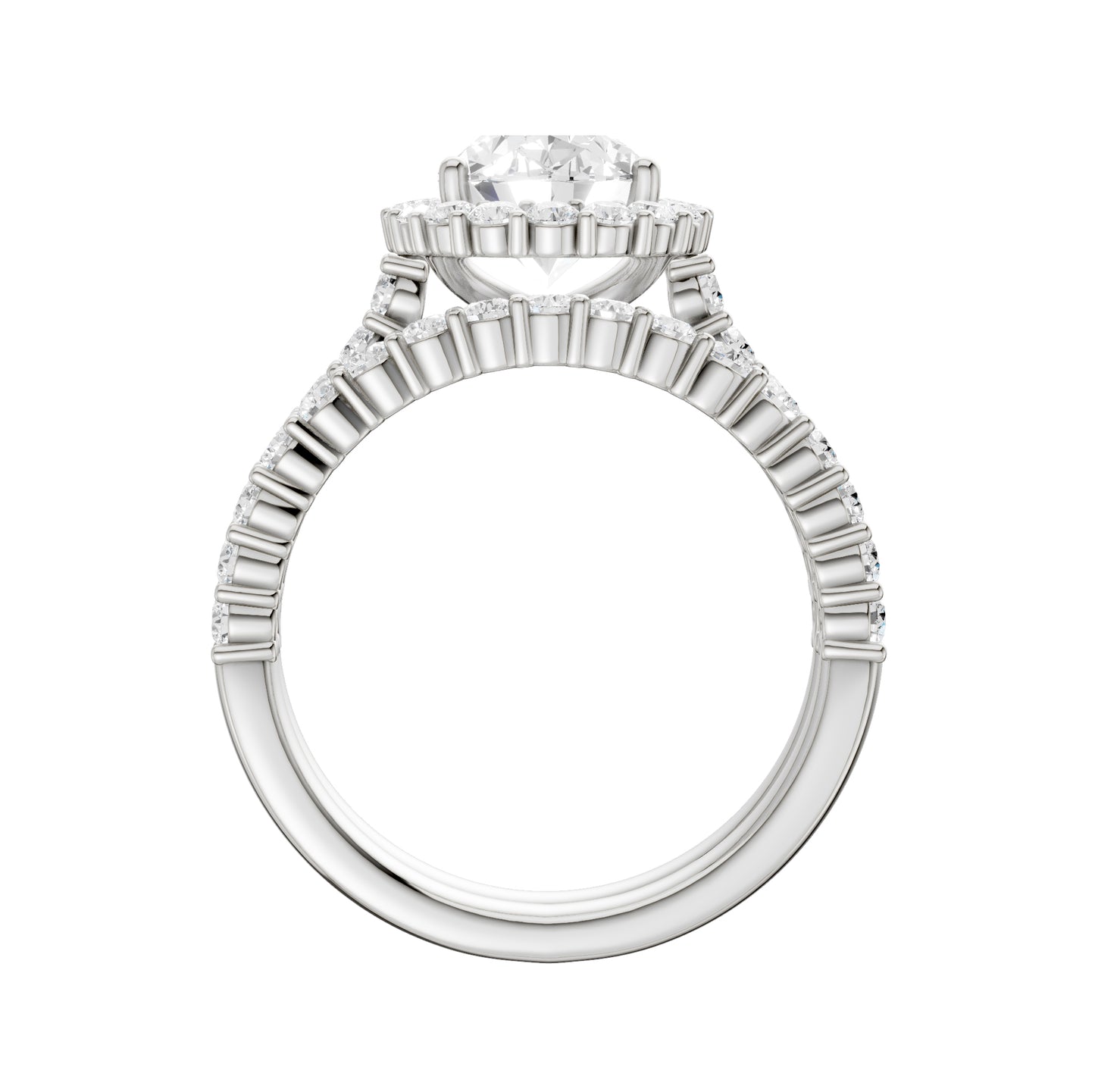 14K 3.00CT DIAMOND BRIDAL SET