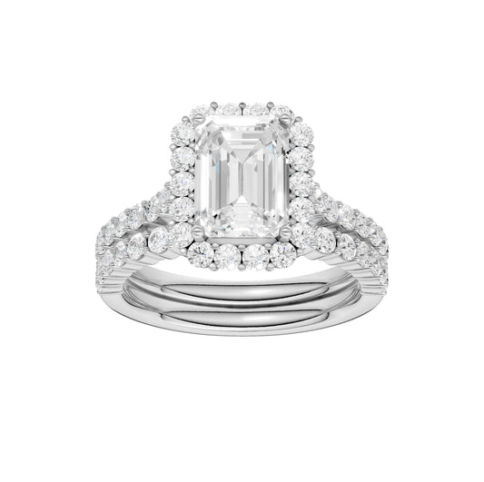 14K 3.00CT DIAMOND BRIDAL SET