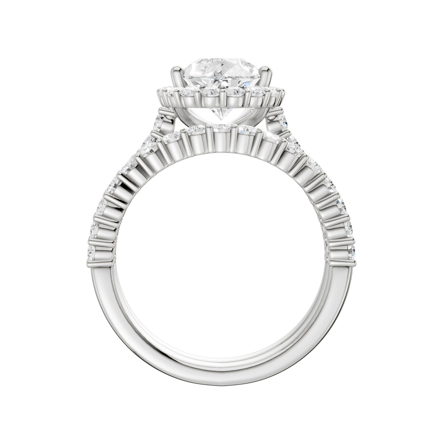 14K 3.00CT DIAMOND BRIDAL SET