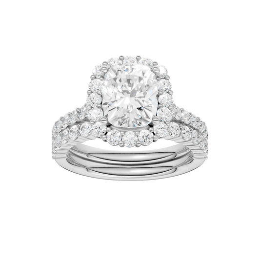 14K 3.00CT DIAMOND BRIDAL SET