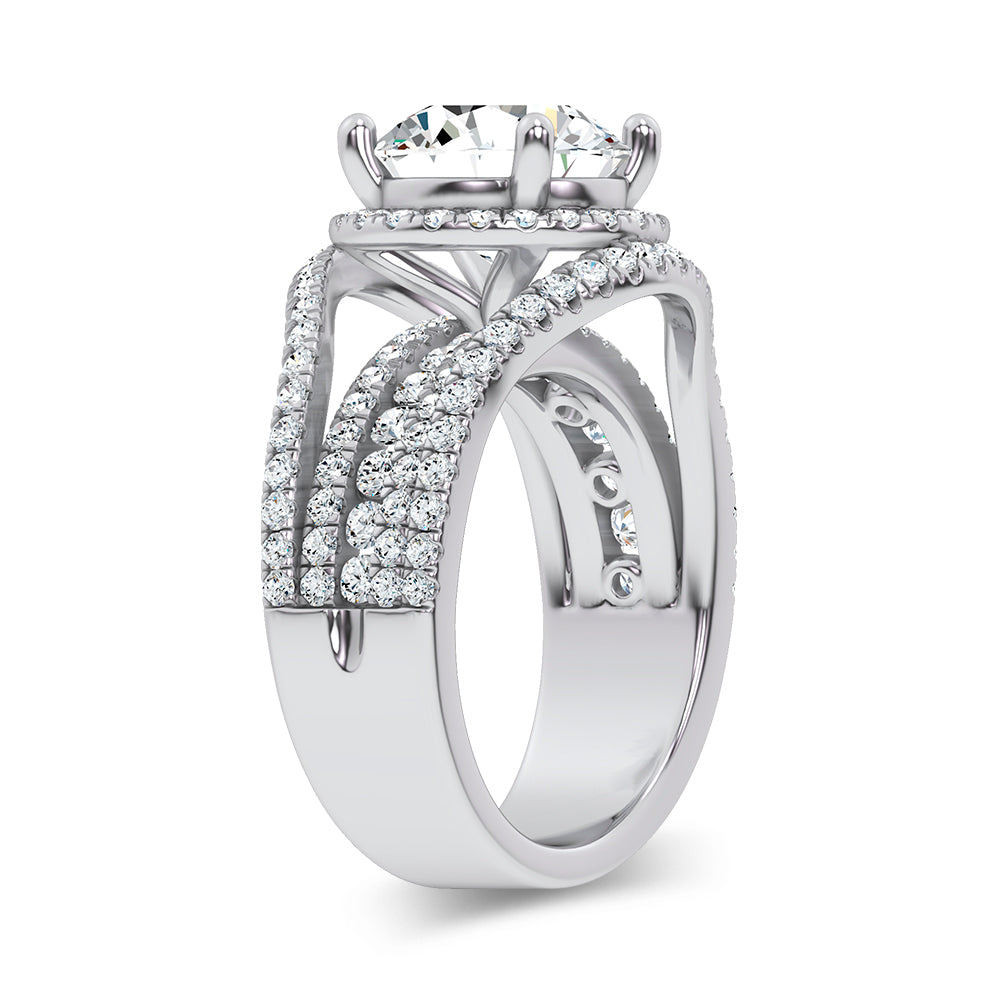 14K 4.50ct Diamond Engagement Ring