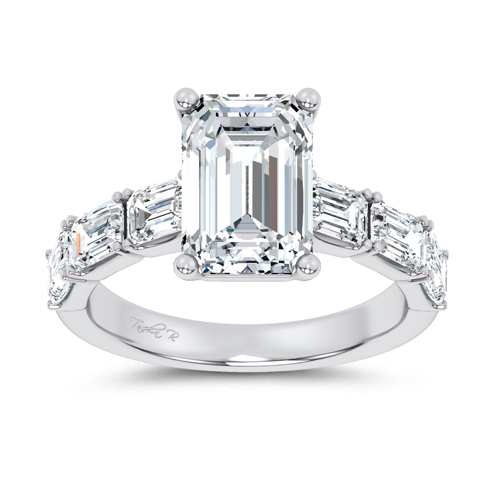 14K 4.50ct Diamond Engagement Ring