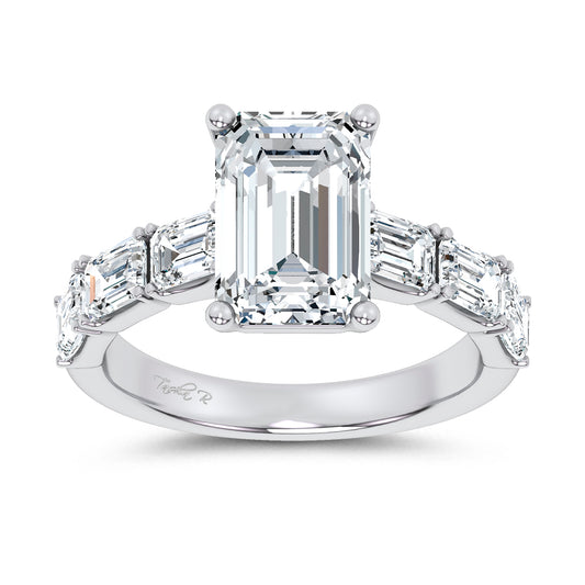 14K 4.50ct Diamond Engagement Ring