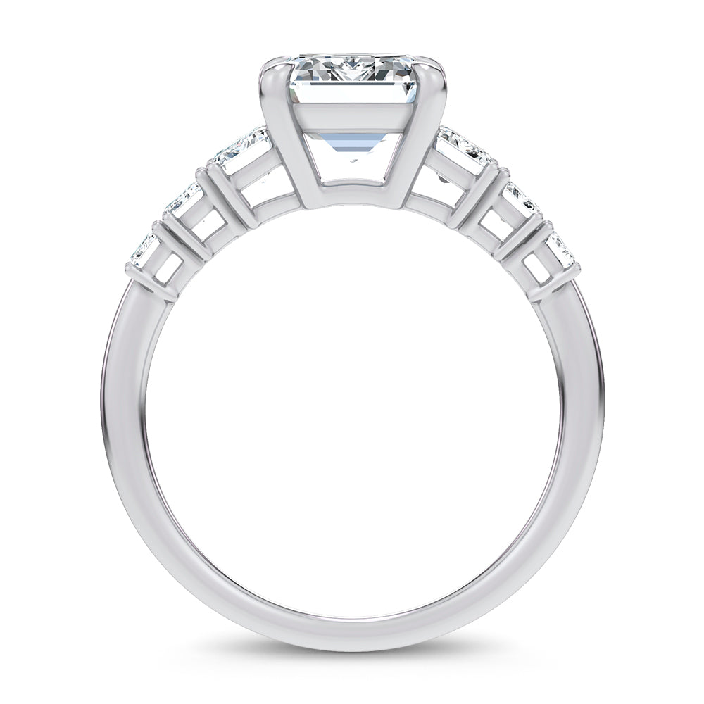 14K 4.06CT  Diamond Engagement Ring
