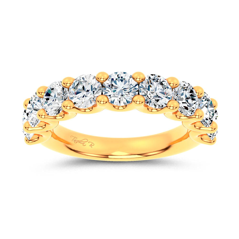 14K 2.97CT Lab Grown DIAMOND BAND
