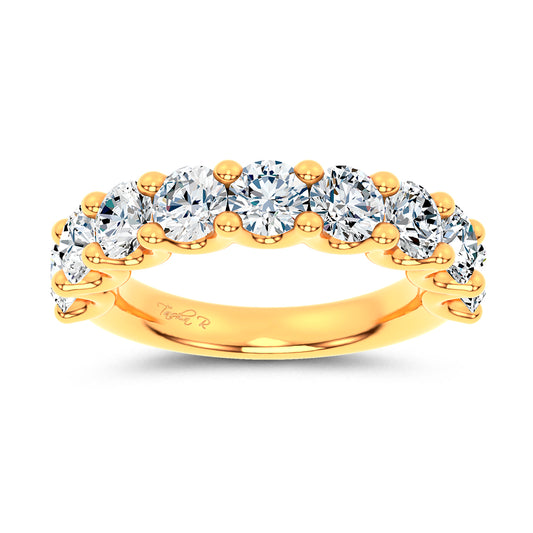 14K 2.97CT Lab Grown DIAMOND BAND