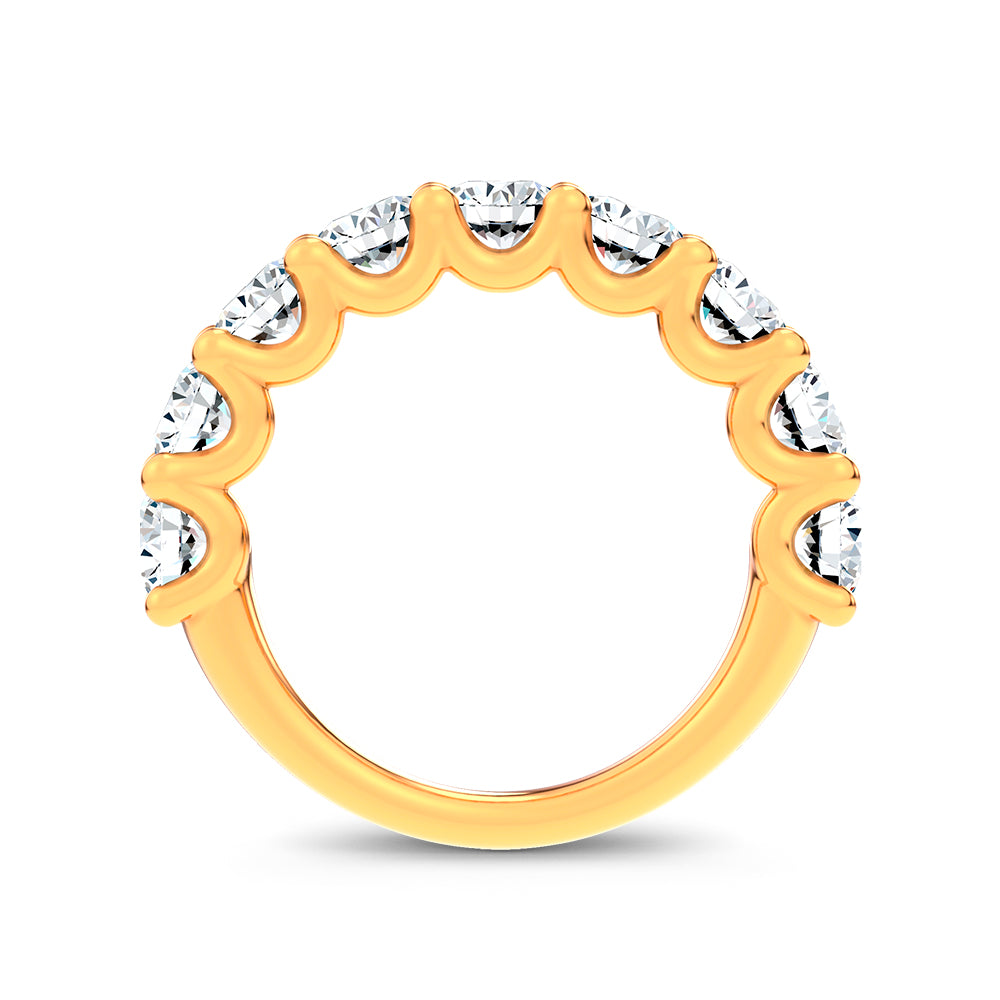14K 2.97CT Lab Grown DIAMOND BAND