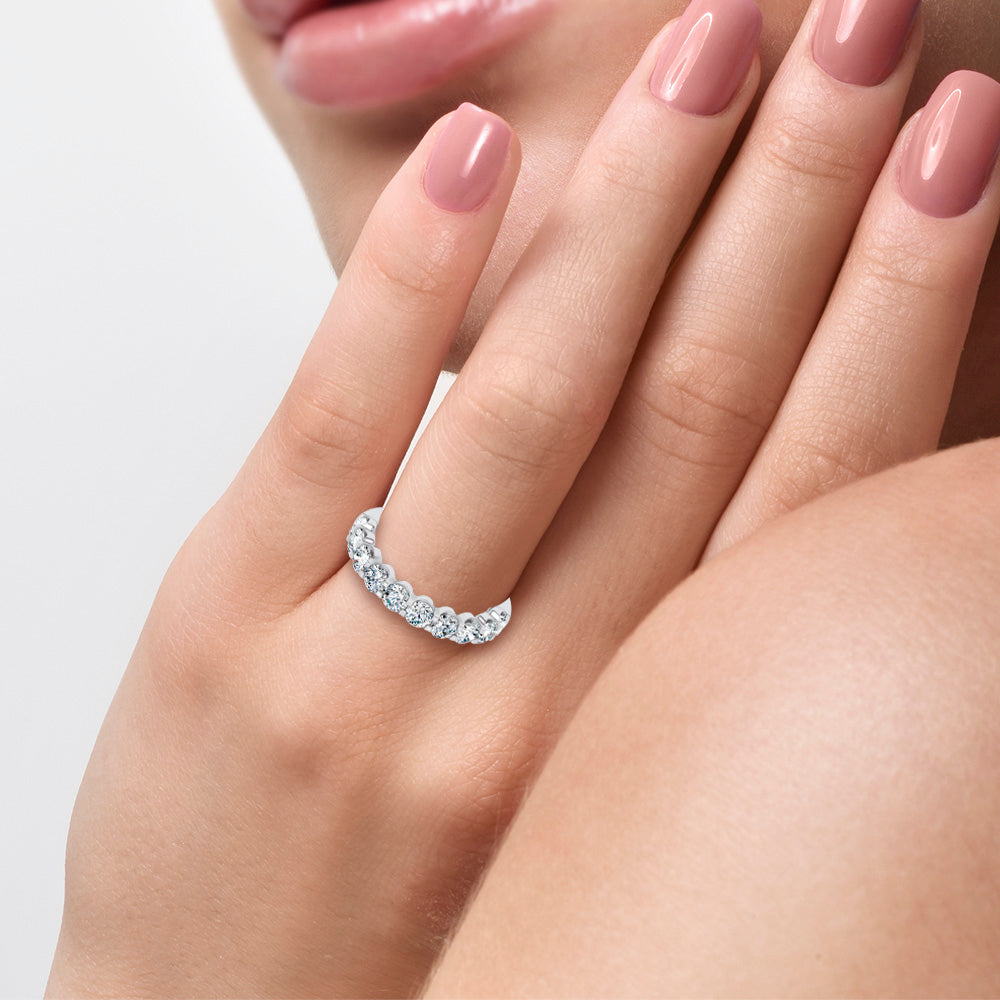 14K 1.50CT  Lab Diamond Band