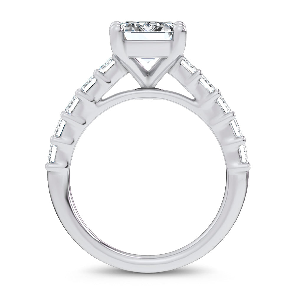 14K 4.79CT Lab Diamond Ring