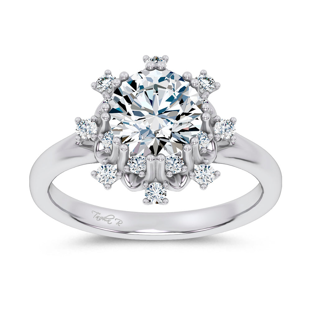 14K 2.00CT Lab Diamond  Ring