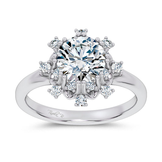 14K 2.00CT Lab Diamond  Ring