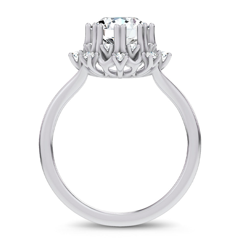 14K 2.00CT Lab Diamond  Ring